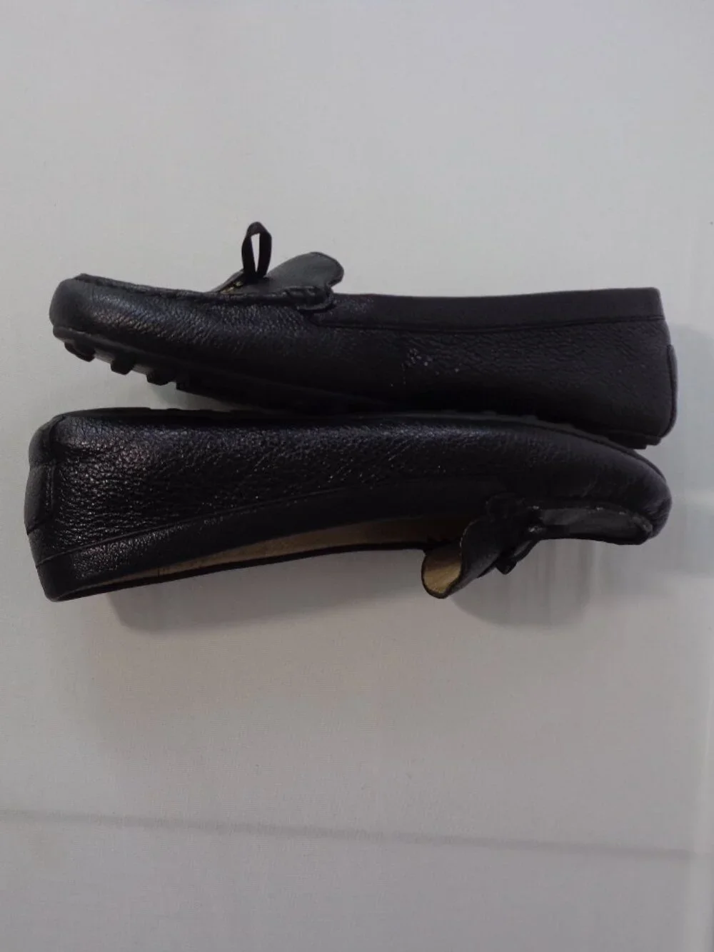 MICHAEL Michael Kors Everett Black Pebbled Leather Casual Loafers Shoes Size 9M